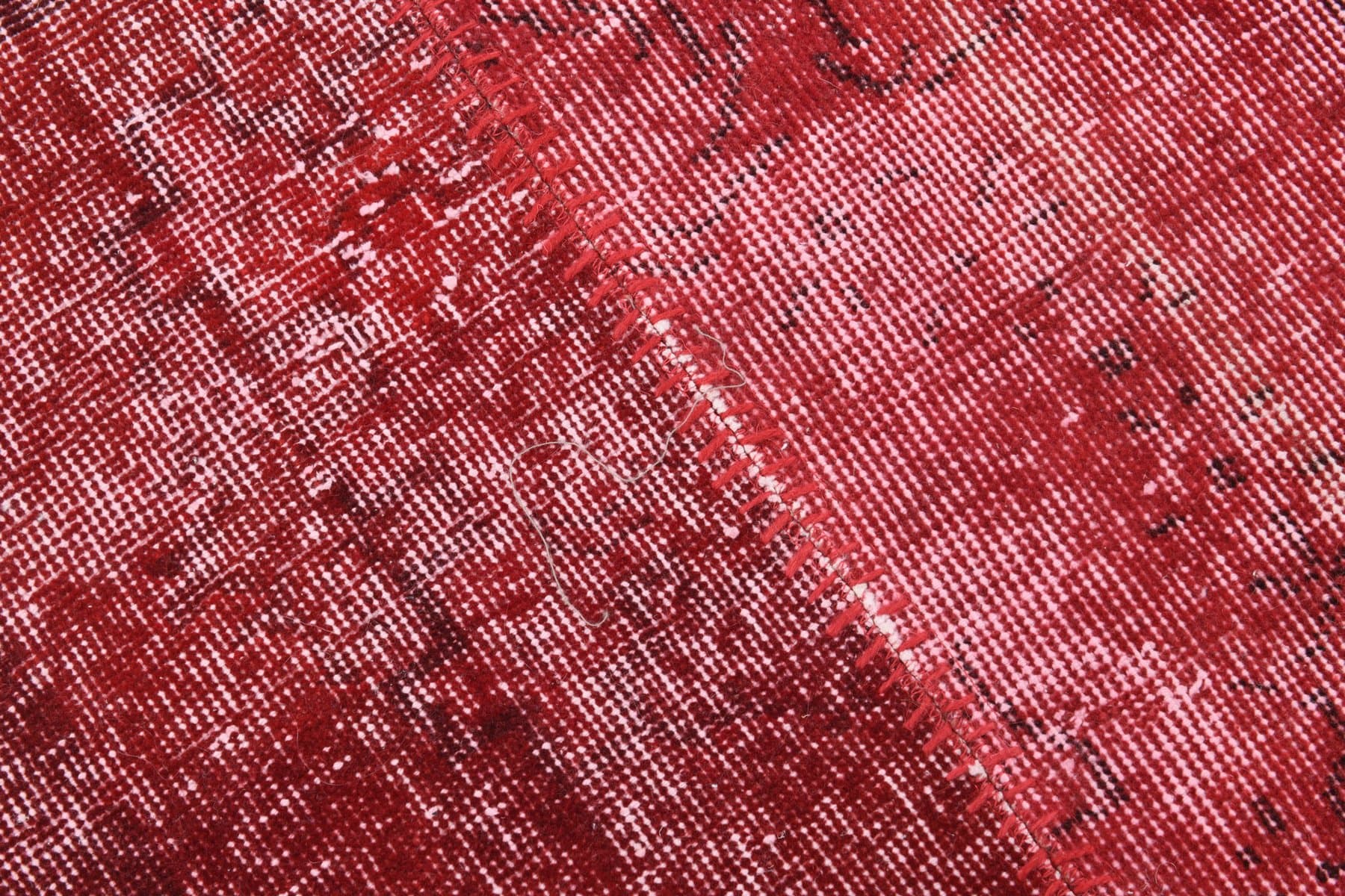 Rug 151x200 cm, red, wool, 1970s - 212879