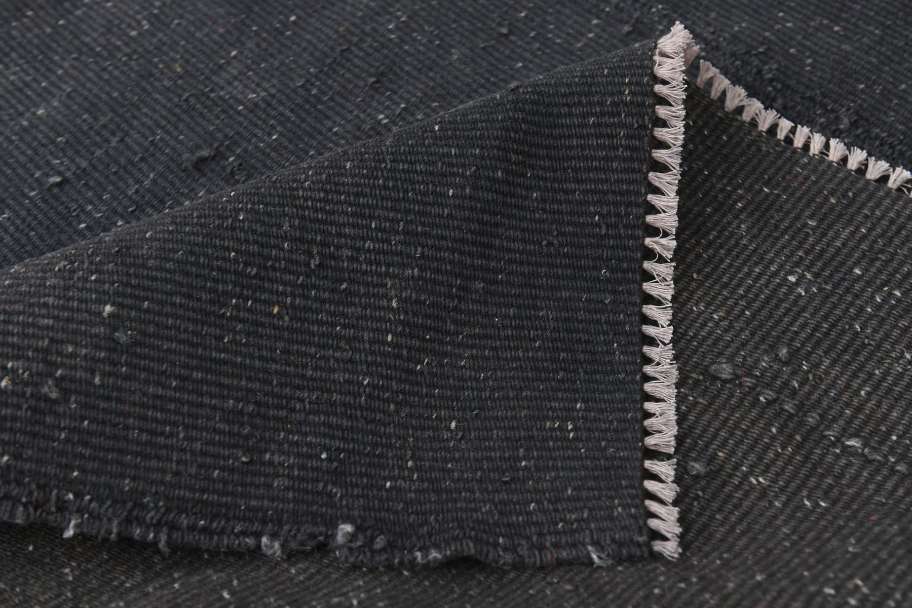 Kilim 333x231 cm, szary, wełna, lata 70. - 212835