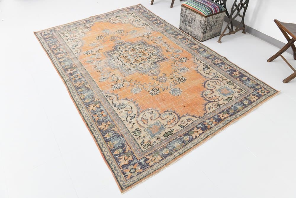 Rug 181x274 cm, beige, wool, 1970s - 213062