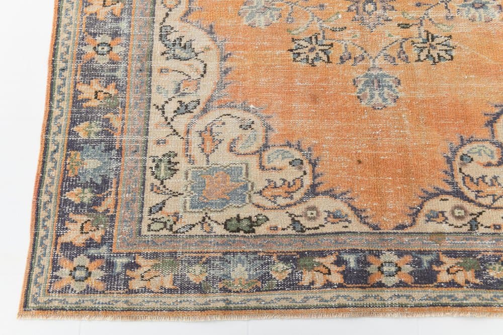 Rug 181x274 cm, beige, wool, 1970s - 213070