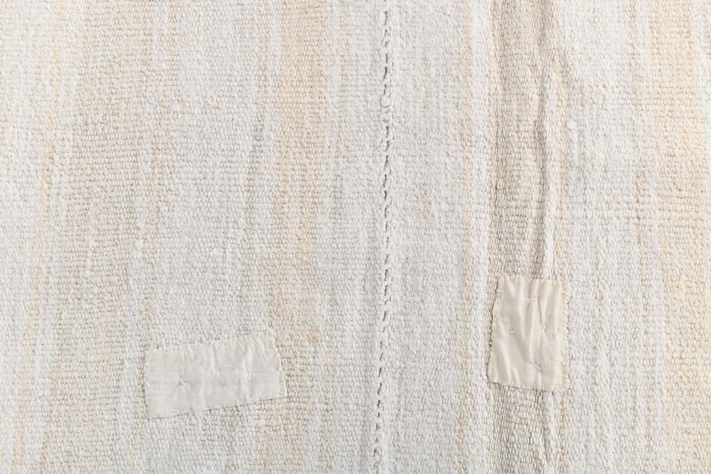 Rug 156x187 cm, beige, hemp, 1970s - 213296