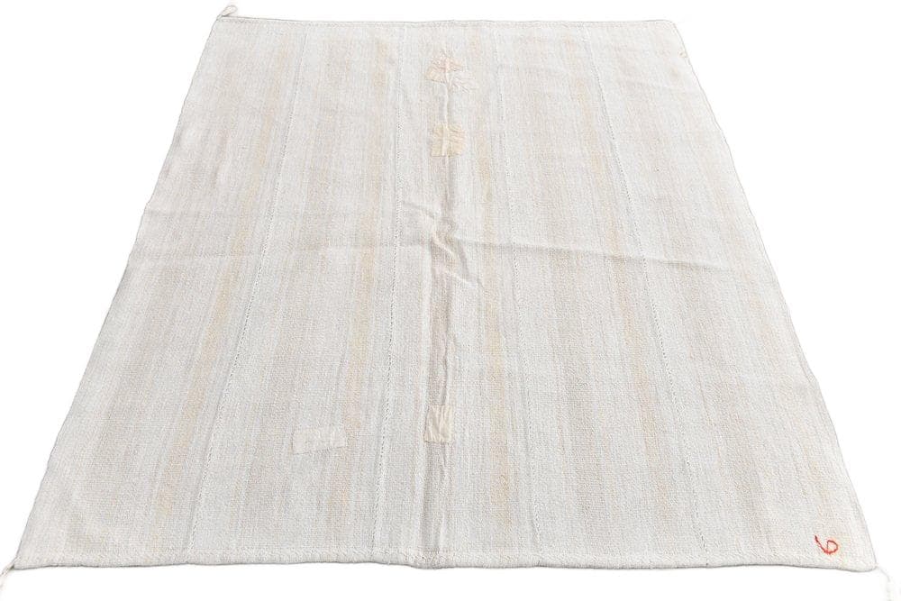 Rug 156x187 cm, beige, hemp, 1970s