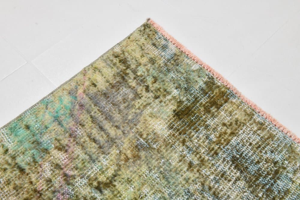 Rug 185x295 cm, green, wool, 1960s - 213270