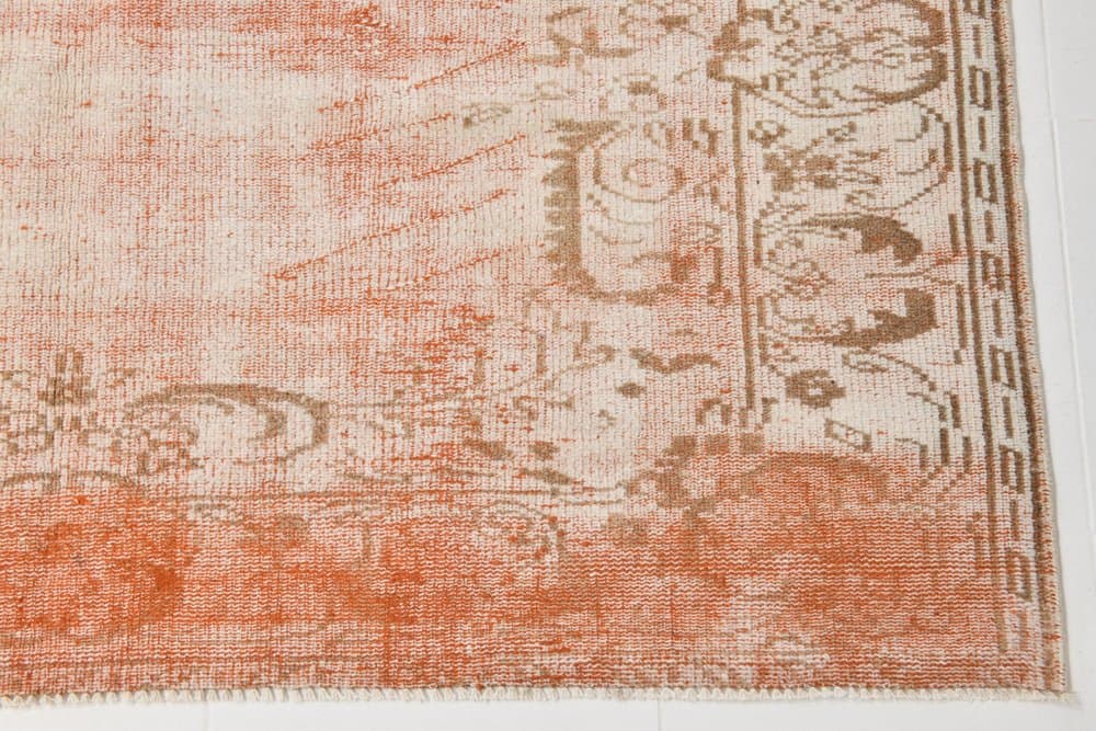 Rug 185x273 cm, pink, wool, Turkey, 1970s. - 213484