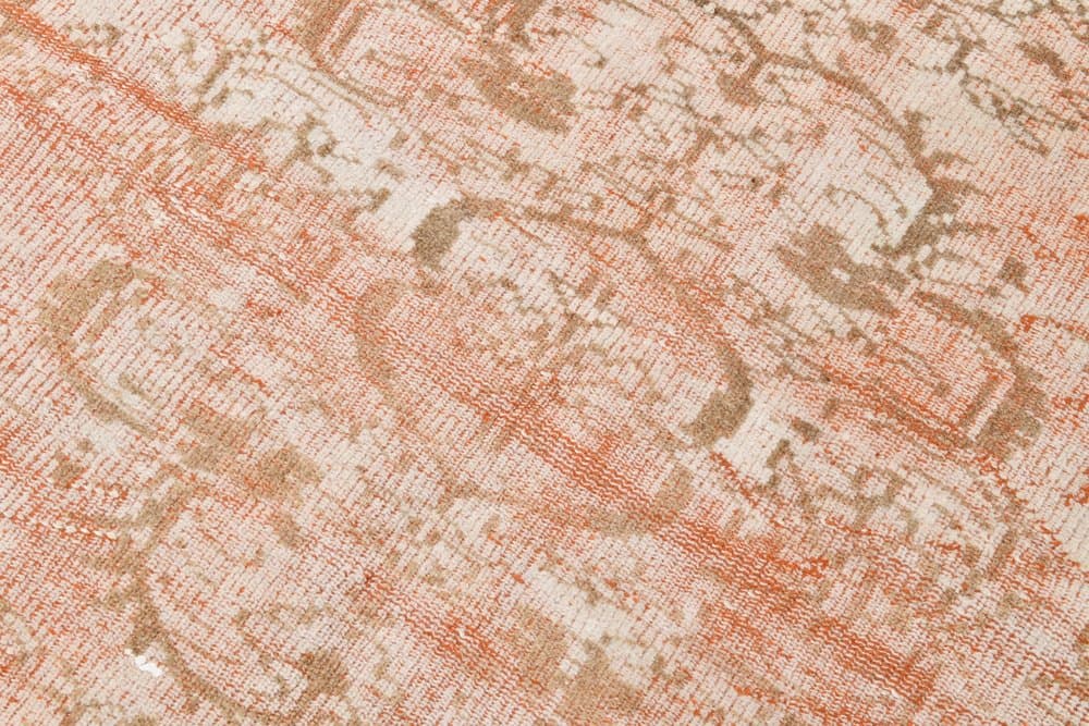 Rug 185x273 cm, pink, wool, Turkey, 1970s. - 213481