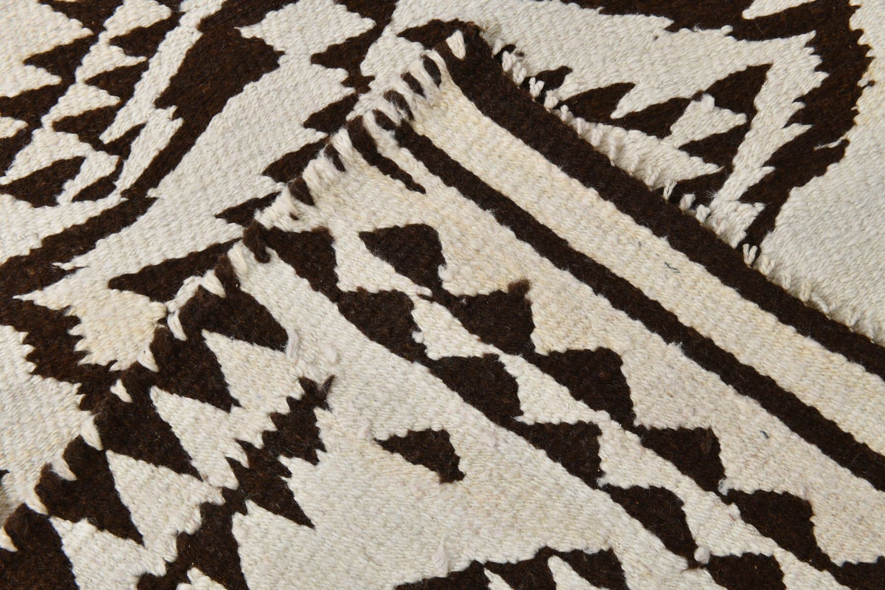 Kilim Runner 292x88 cm, beige, wool, 1970s - 213410