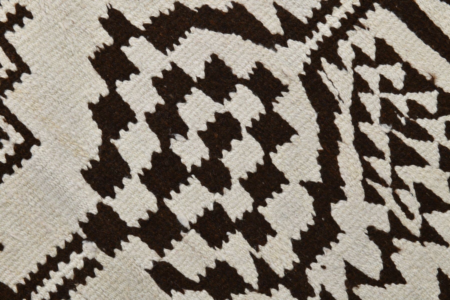 Kilim Runner 292x88 cm, beige, wool, 1970s - 213416