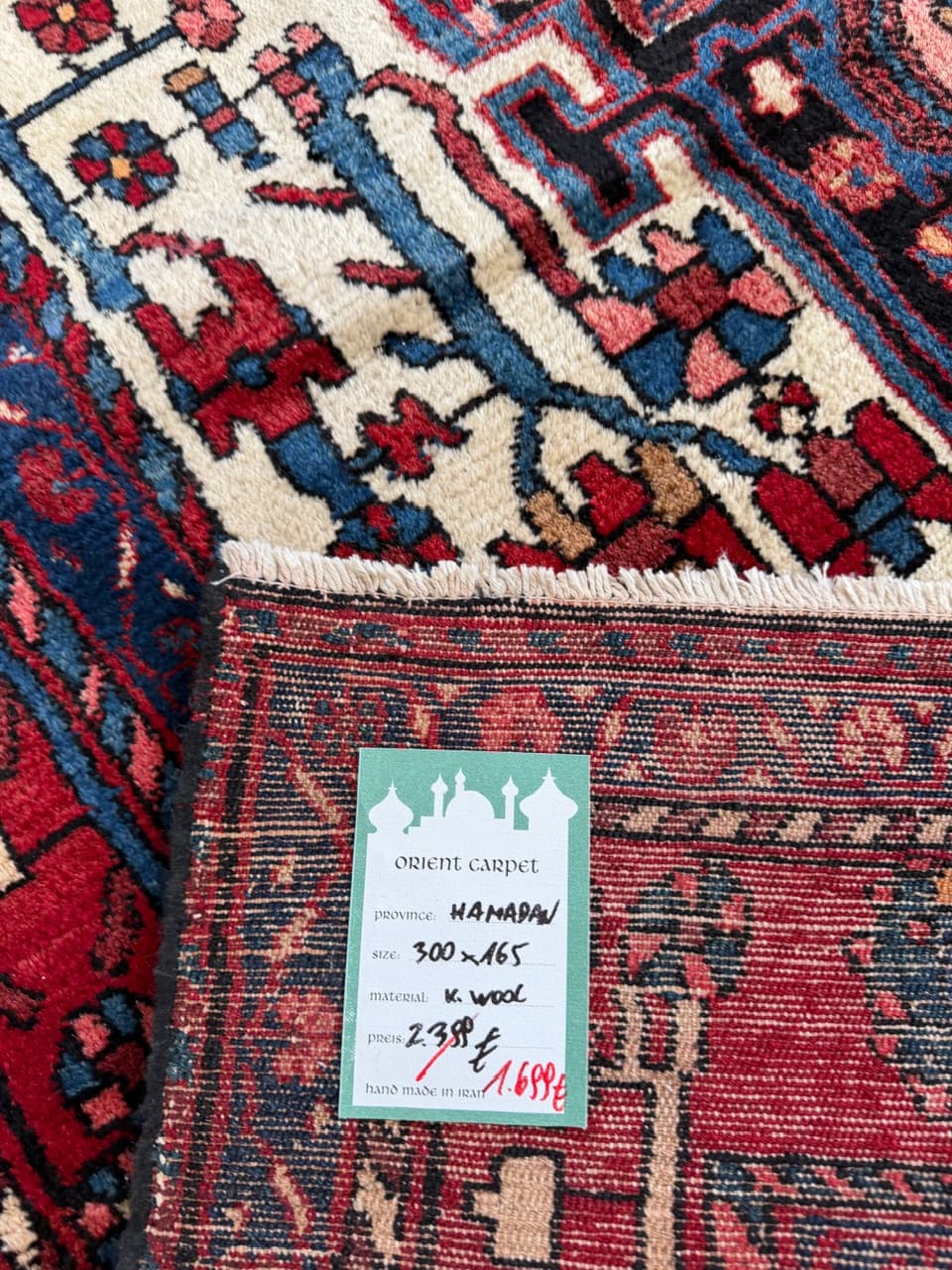 Nowy Dywan Perski Wełniany Iran Hamadan - 213613