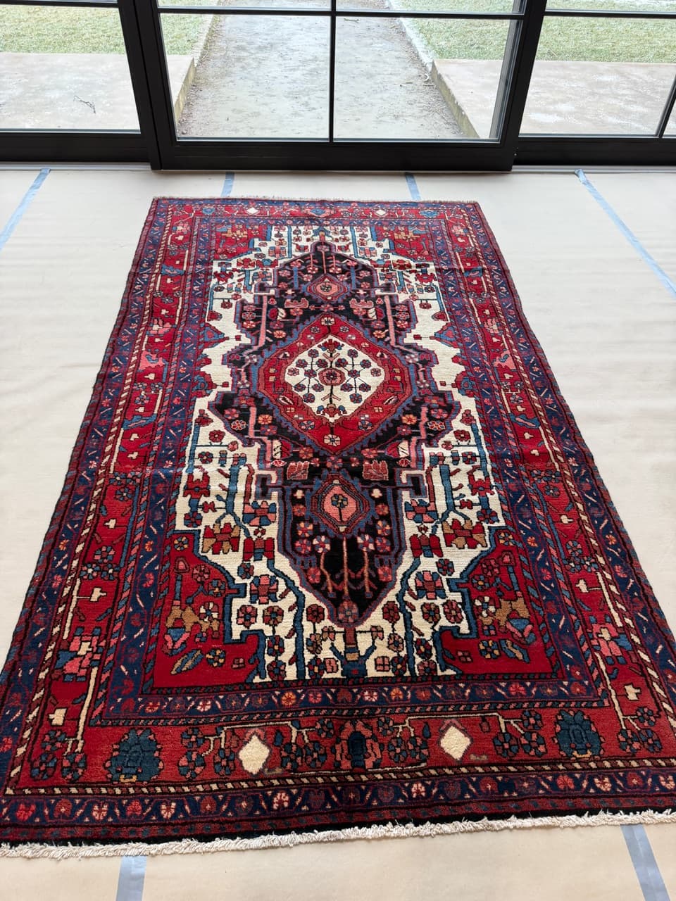 Nowy Dywan Perski Wełniany Iran Hamadan - 213603