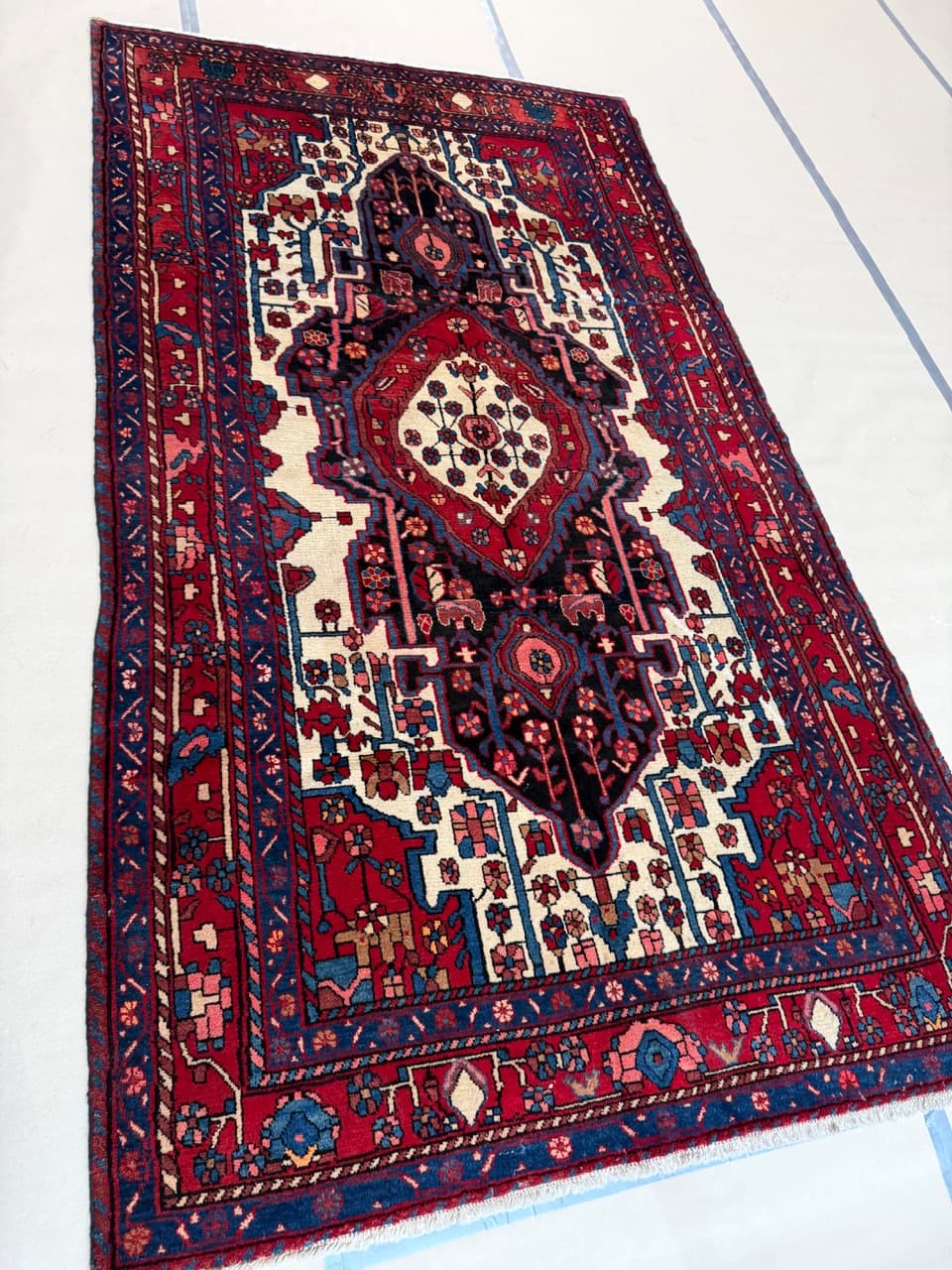 Nowy Dywan Perski Wełniany Iran Hamadan - 213601