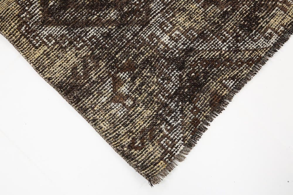 Rug 209x104 cm, beige, wool, Turkey, 1950s. - 214043