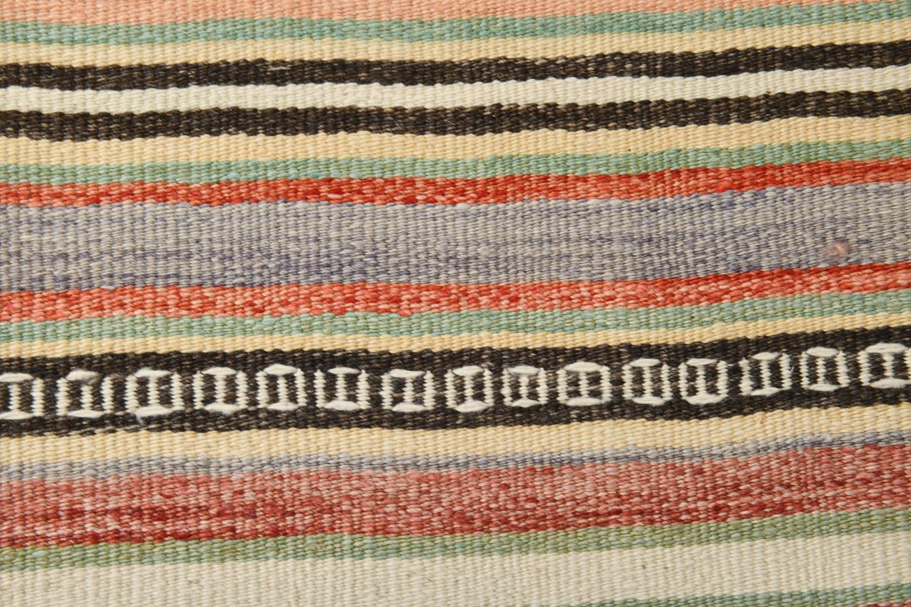 Kilim 151x246 cm, pomarańczowy, wełna, Turcja, lata 60. - 214444