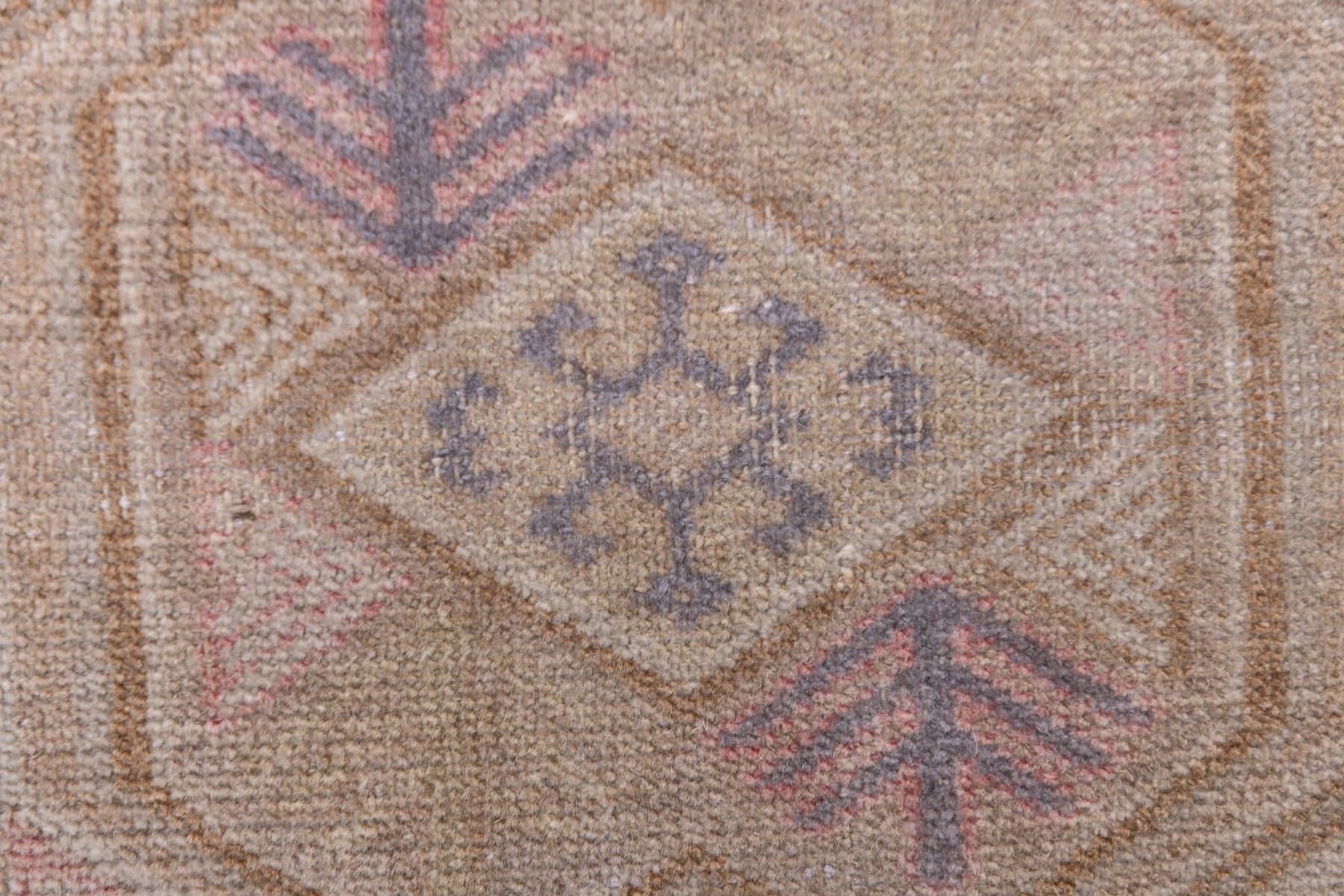 Rug 378x299 cm, beige, wool, 1960s - 214307