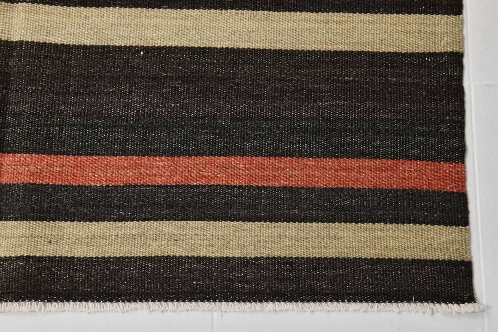 Kilim 235x144 cm, brown, wool, 1970s - 214300