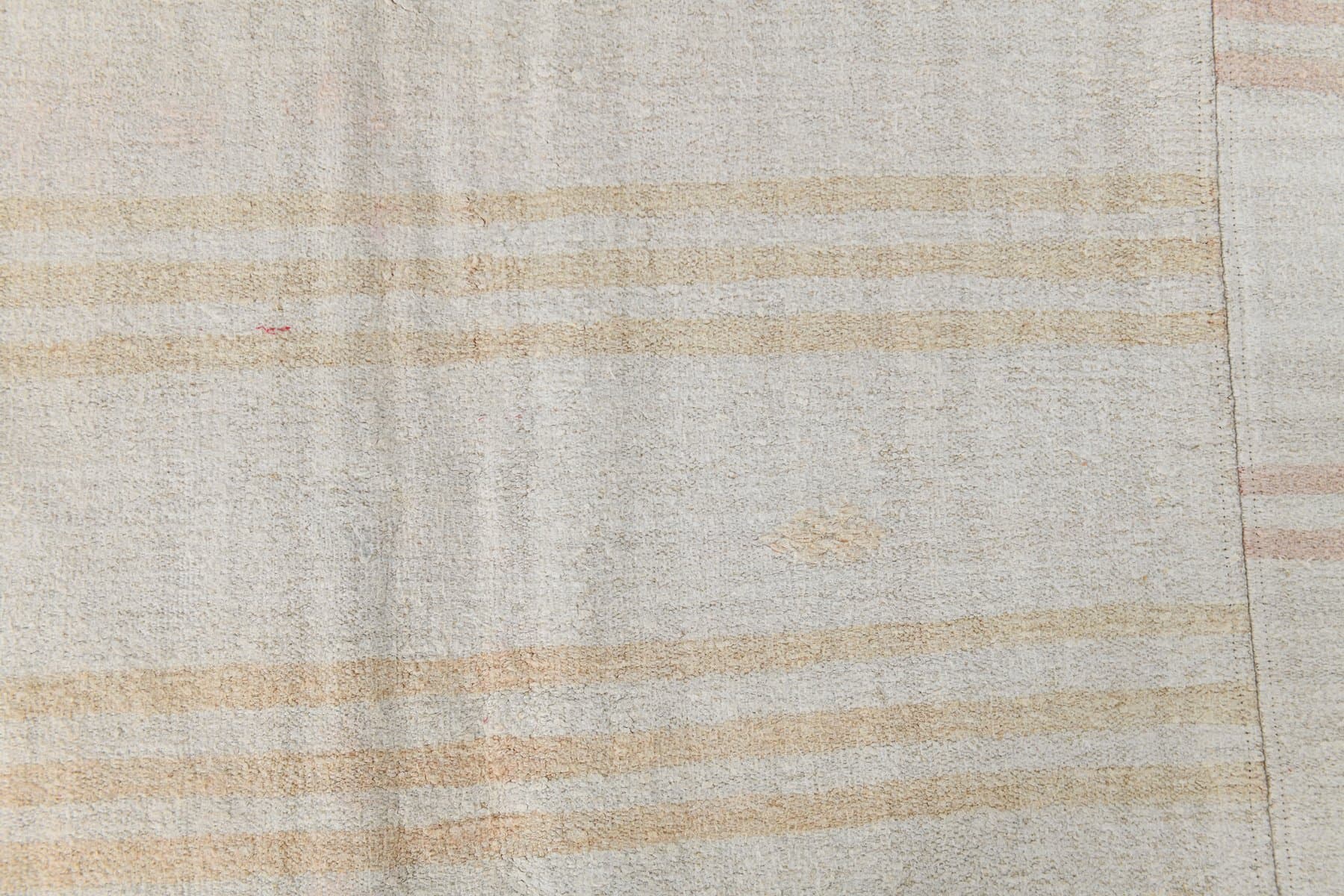 Kilim 287x370 cm, ivory, hemp, 1980s - 214277