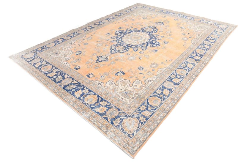 Rug 356x258 cm, beige, wool, 1970s