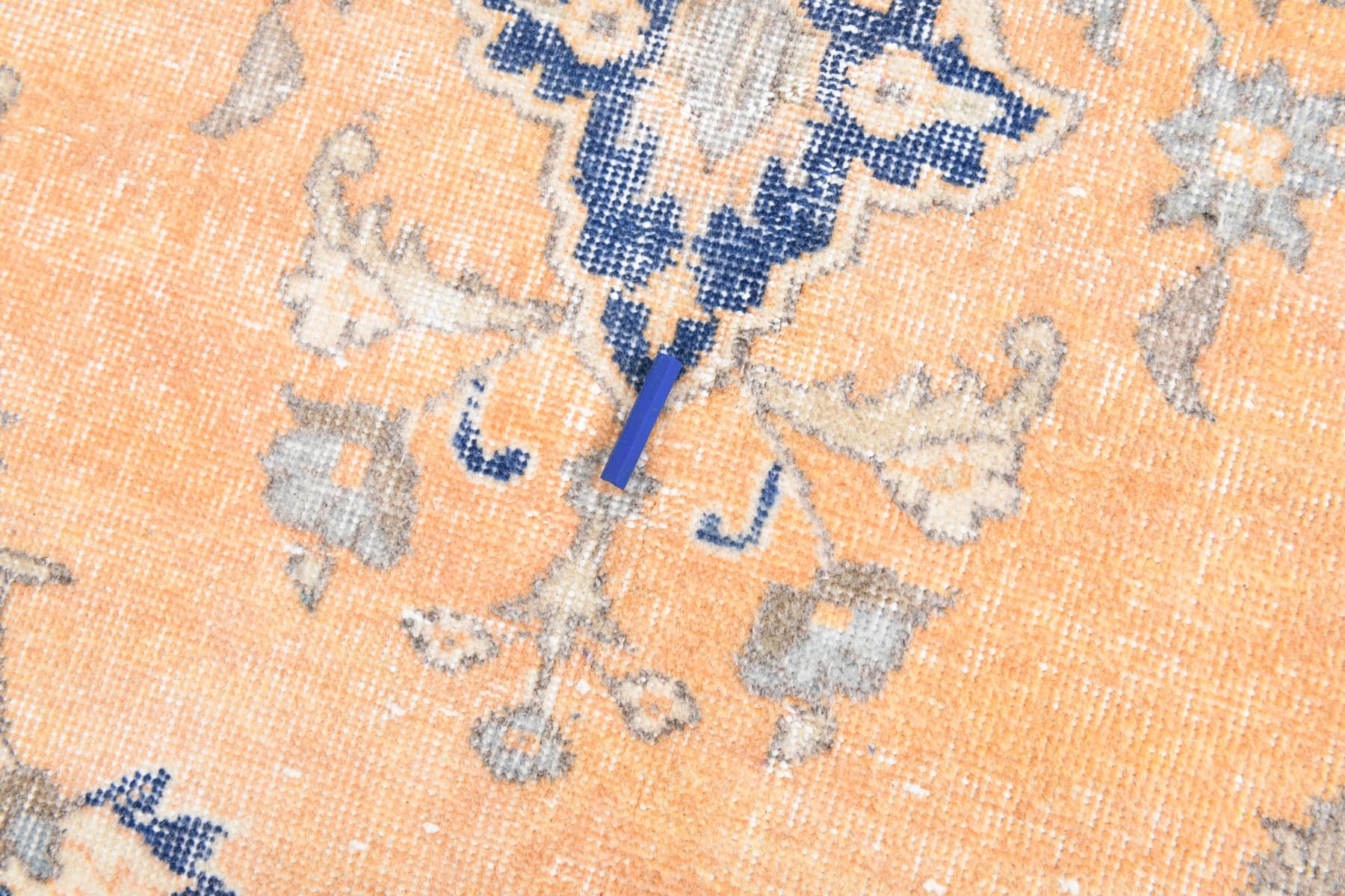 Rug 356x258 cm, beige, wool, 1970s - 214255