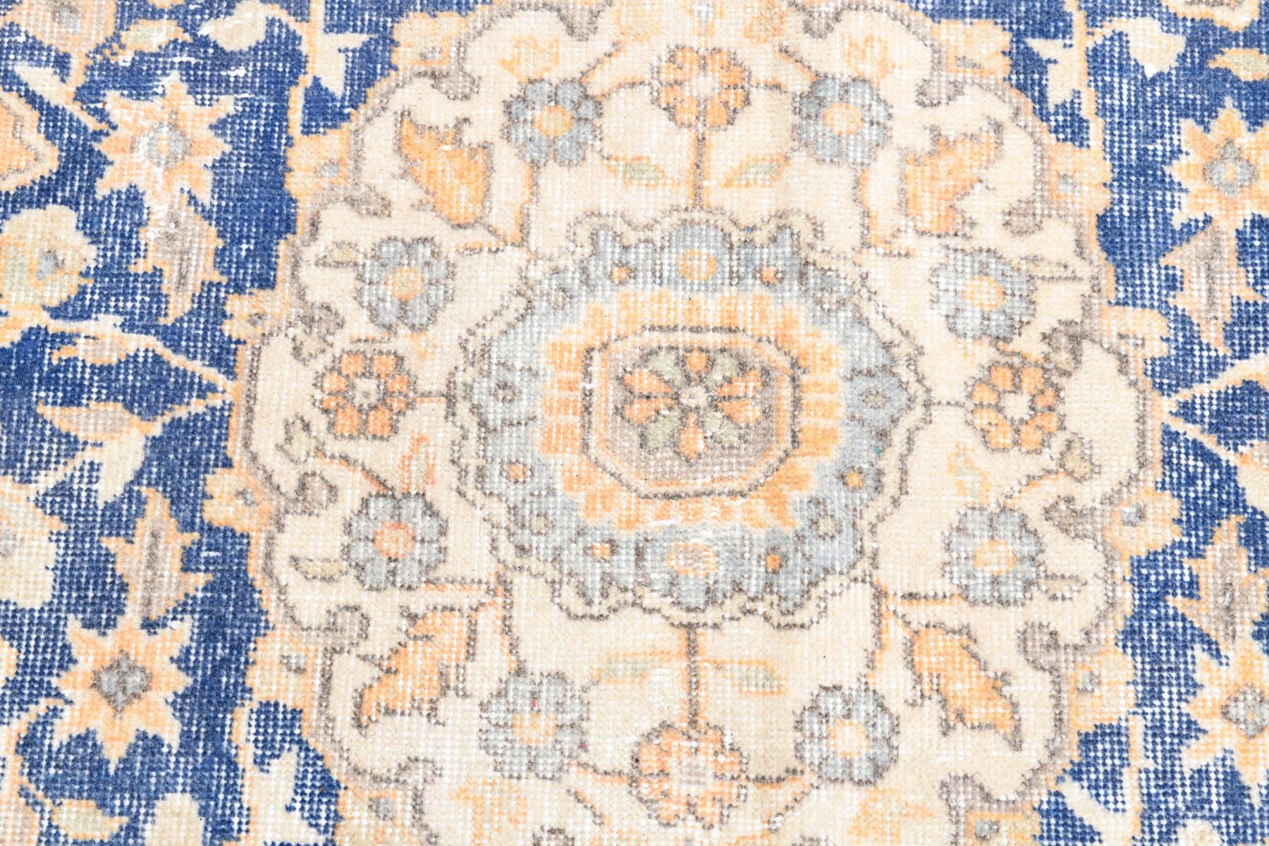Rug 356x258 cm, beige, wool, 1970s - 214258