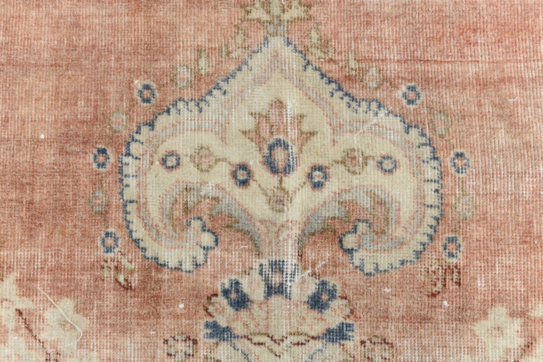 Rug 368x252 cm, pink, wool, 1970s - 214229