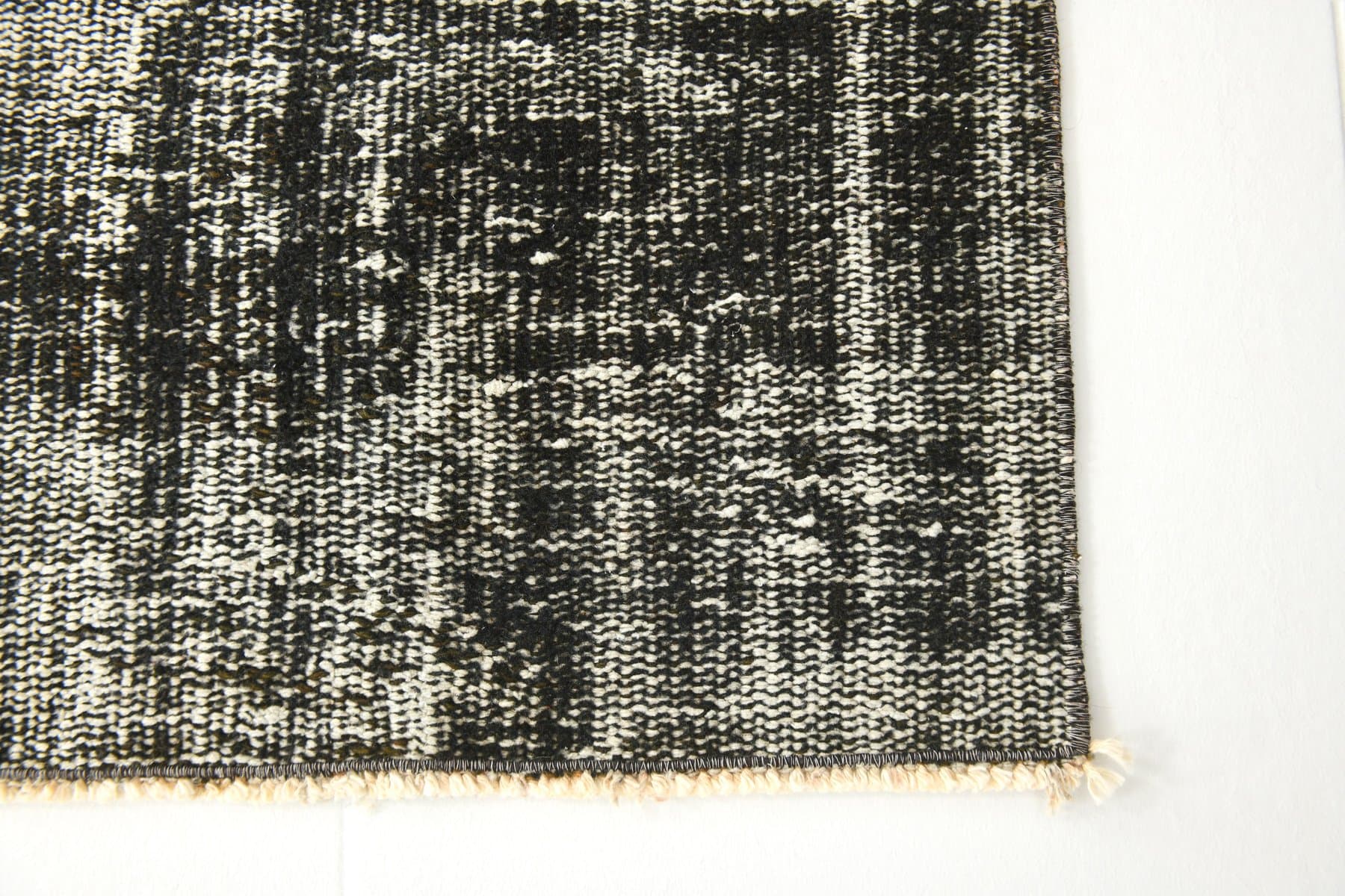 Runner 194x54 cm, grey, wool, 1970s - 214455
