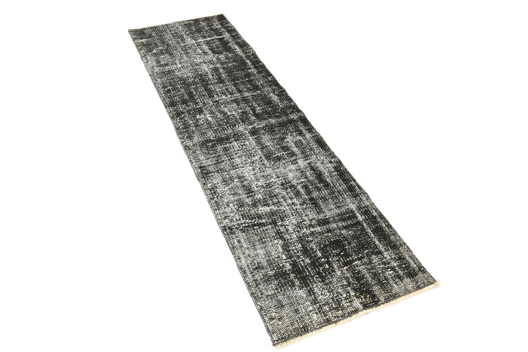Runner 194x54 cm, grey, wool, 1970s