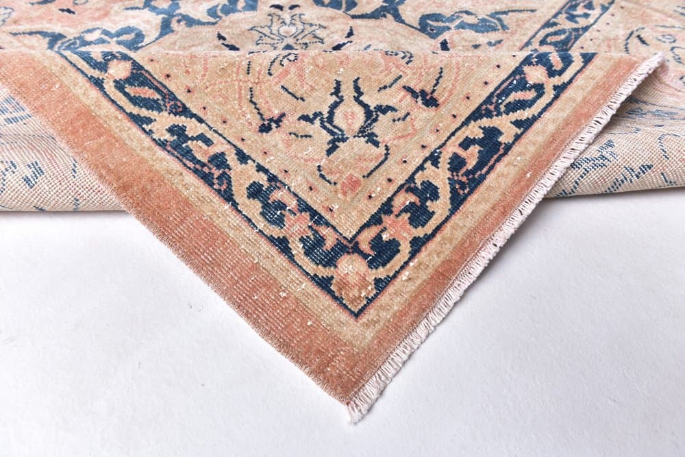 Dywan 382x297 cm, beżowy, wełna, Turcja, lata 50. - 214837