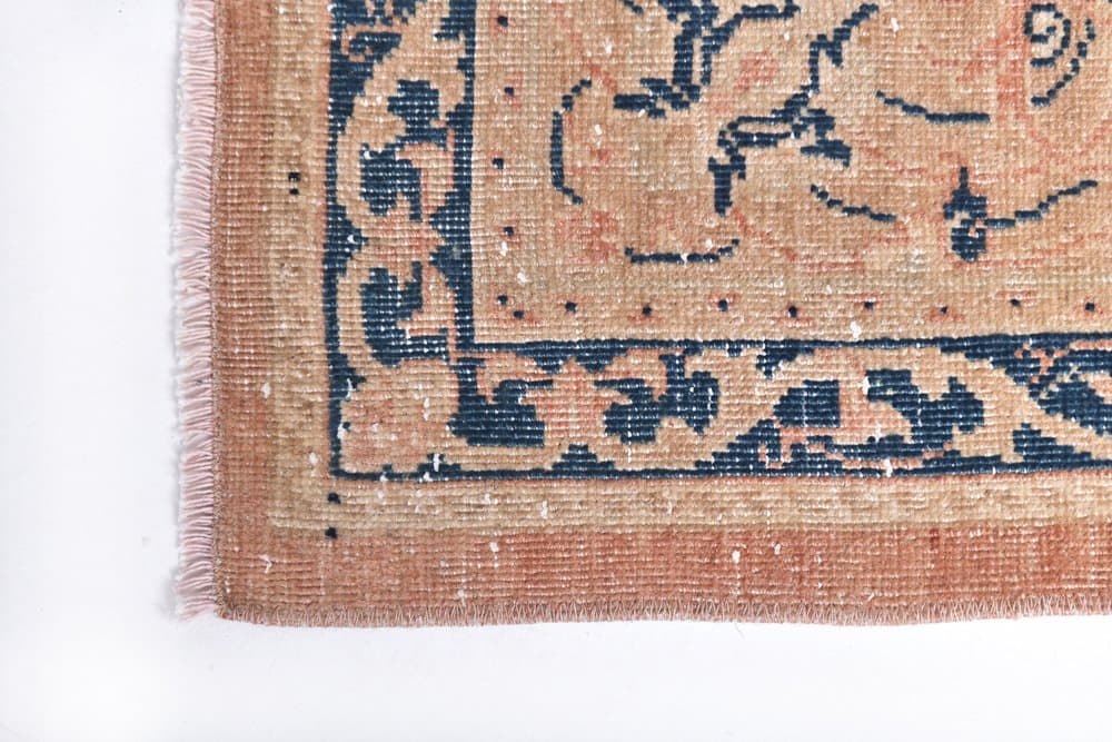 Dywan 382x297 cm, beżowy, wełna, Turcja, lata 50. - 214845