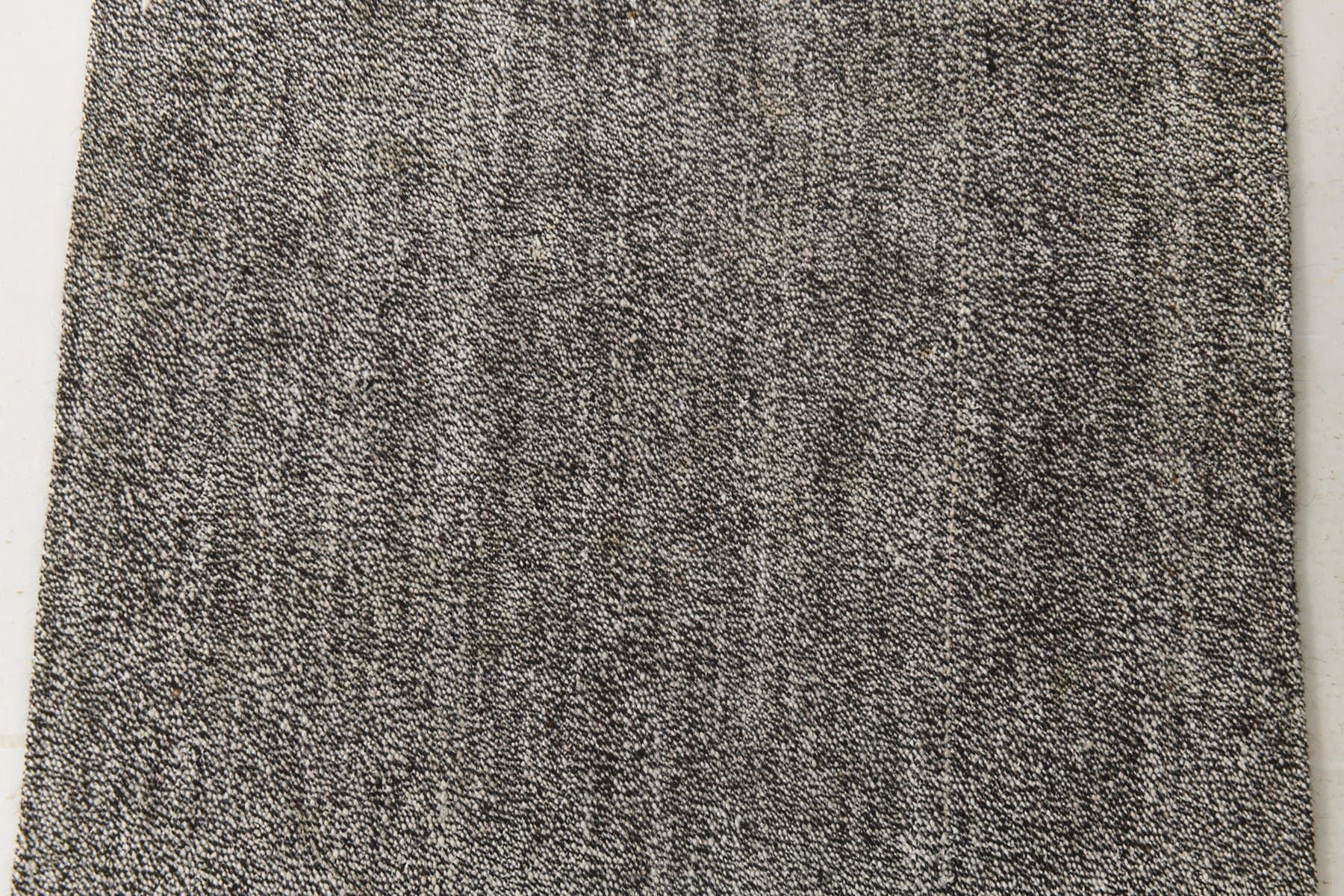 Chodnik 200x60 cm, szary, wełna, lata 70. - 214591