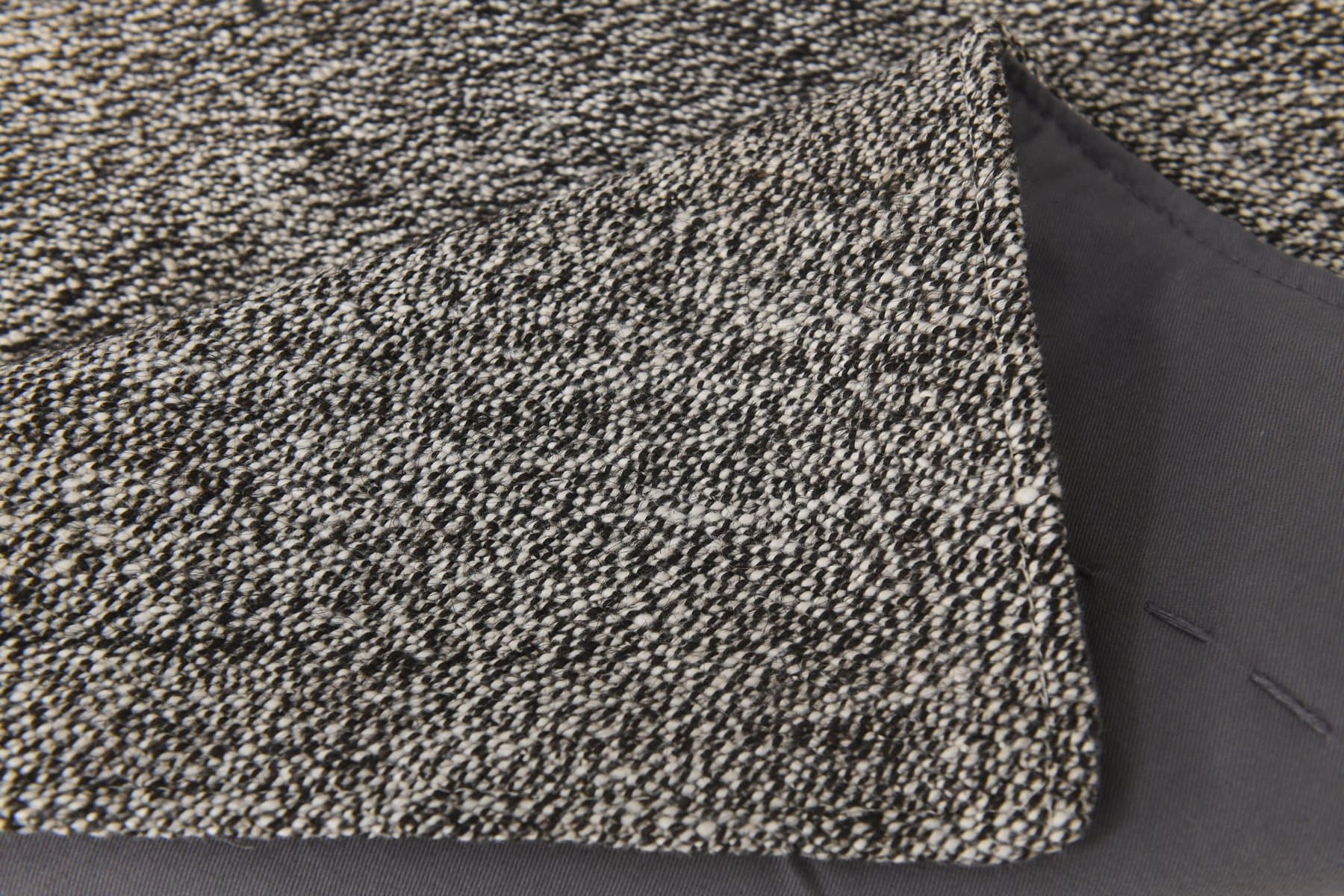 Chodnik 200x60 cm, szary, wełna, lata 70. - 214595