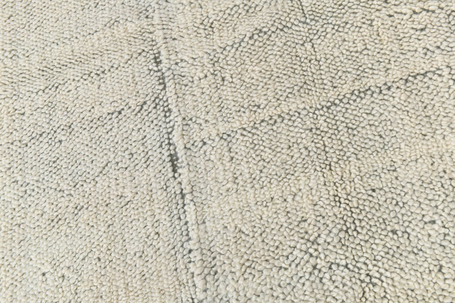 Kilim 307x197 cm, beżowy, wełna, lata 70. - 214568