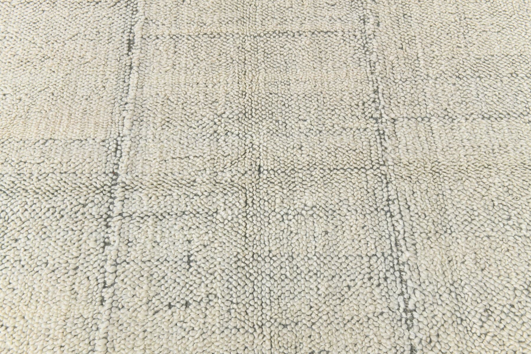 Kilim 307x197 cm, beżowy, wełna, lata 70. - 214567