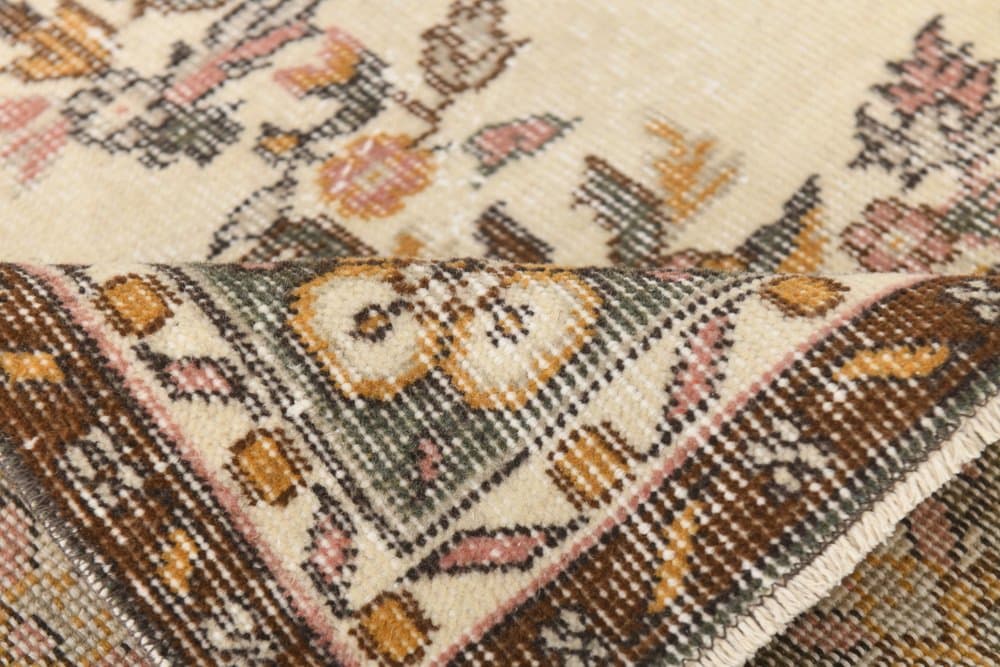 Rug 182x304 cm, beige, wool, 1970s - 214960