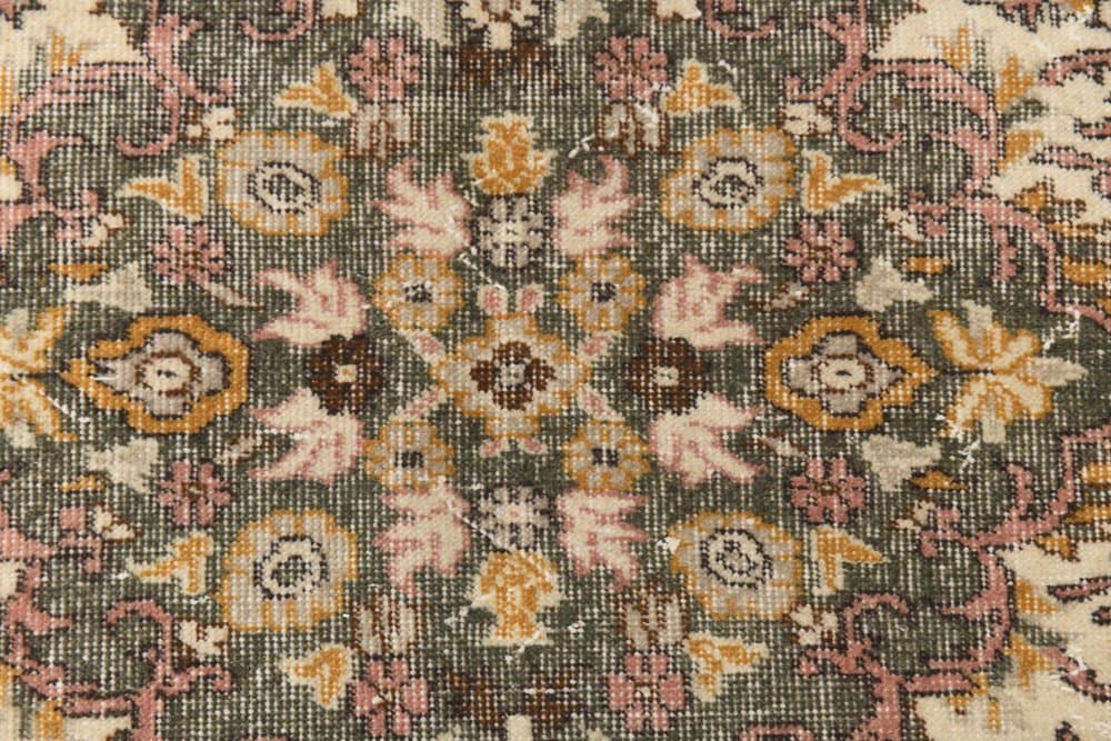 Rug 182x304 cm, beige, wool, 1970s - 214967