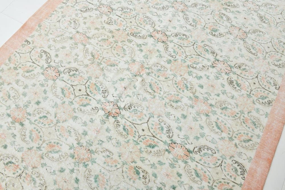 Rug 283x202 cm, ivory, wool, 1970s - 215168