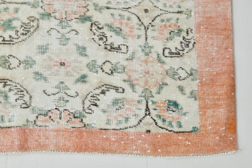 Rug 283x202 cm, ivory, wool, 1970s - 215172