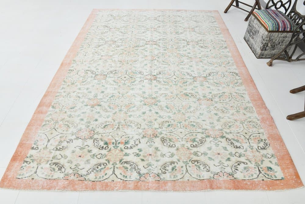 Rug 283x202 cm, ivory, wool, 1970s - 215166