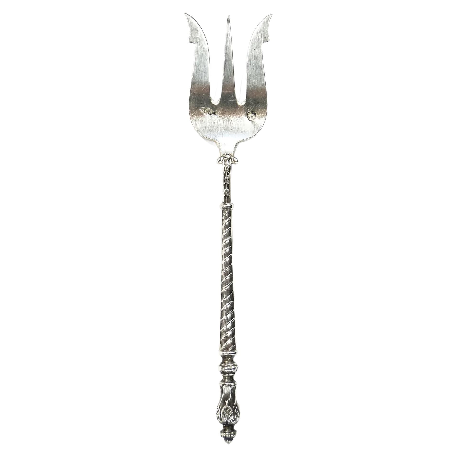 Trident Fork, Silver, France, 19th c.