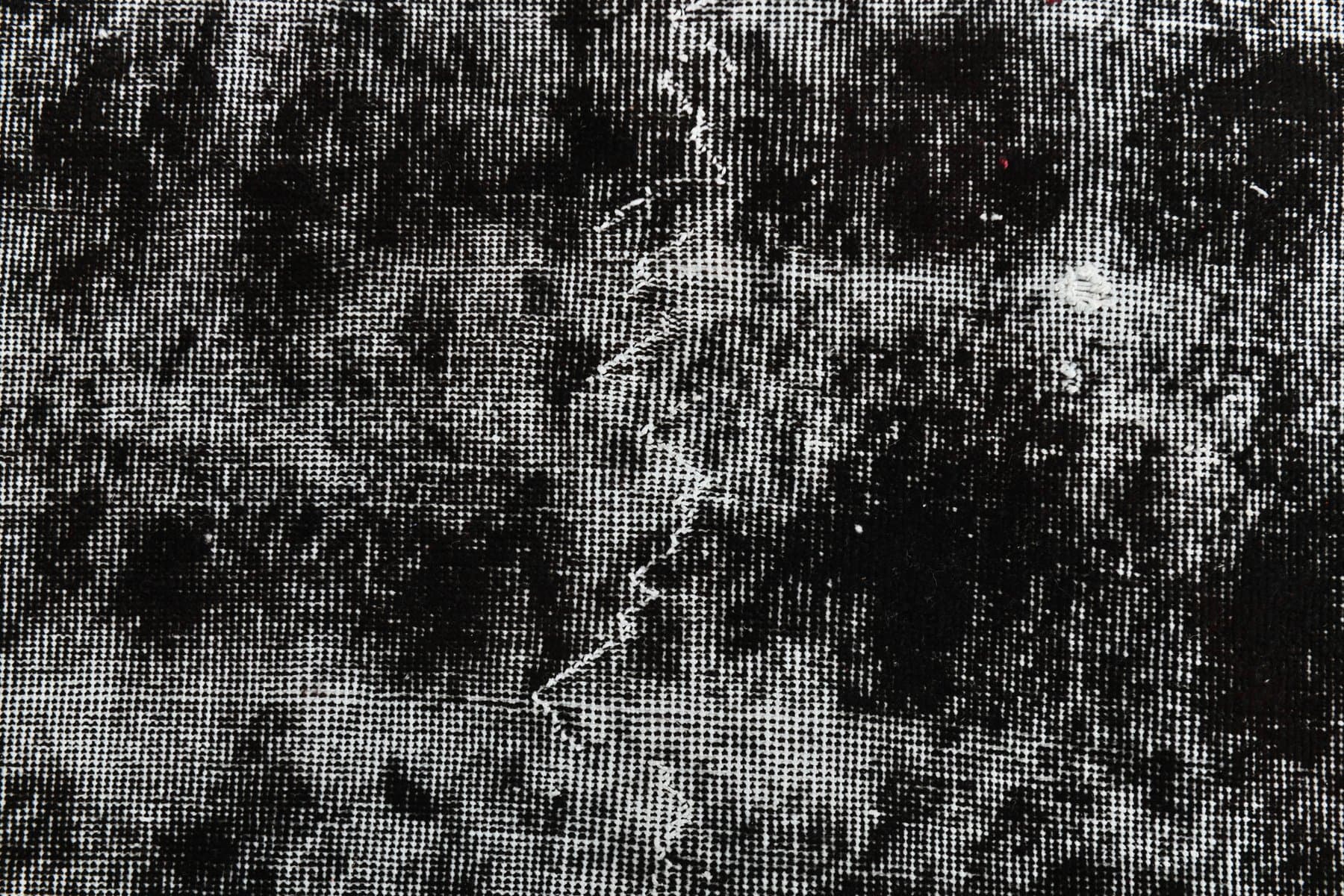 Dywan 347x243 cm, czarny, szary, wełna, lata 70. - 215119