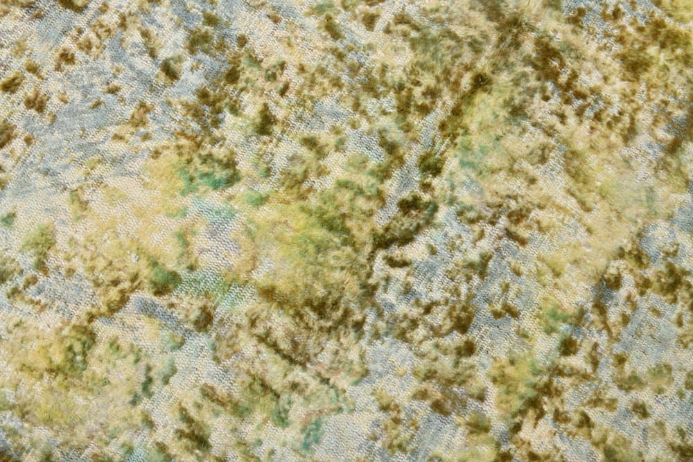 Dywan 171x273 cm, butelkowa zieleń, wełna, lata 70. - 215031