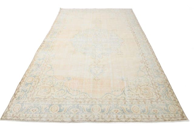 Rug 200x322 cm, beige, wool, 1970s - DIMENSION