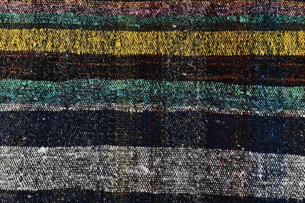 Kilim 115x271 cm, green, turquoise, wool, 1960s - 215639