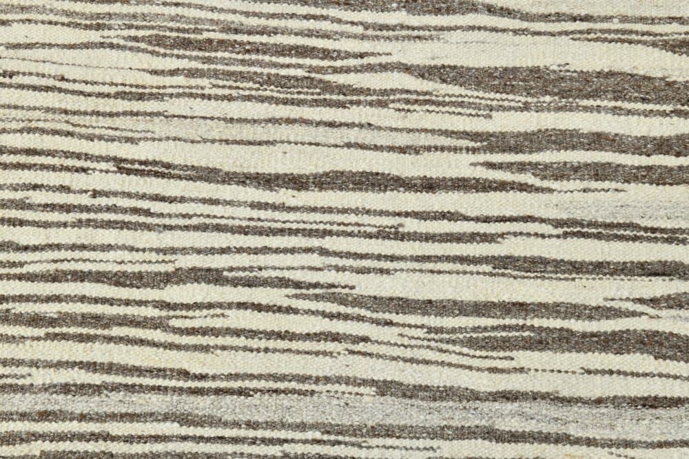 Kilim 238x324 cm, beżowy, wełna, lata 70. - 215570