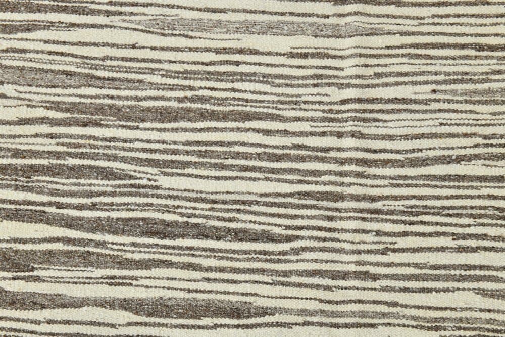 Kilim 238x324 cm, beżowy, wełna, lata 70. - 215564