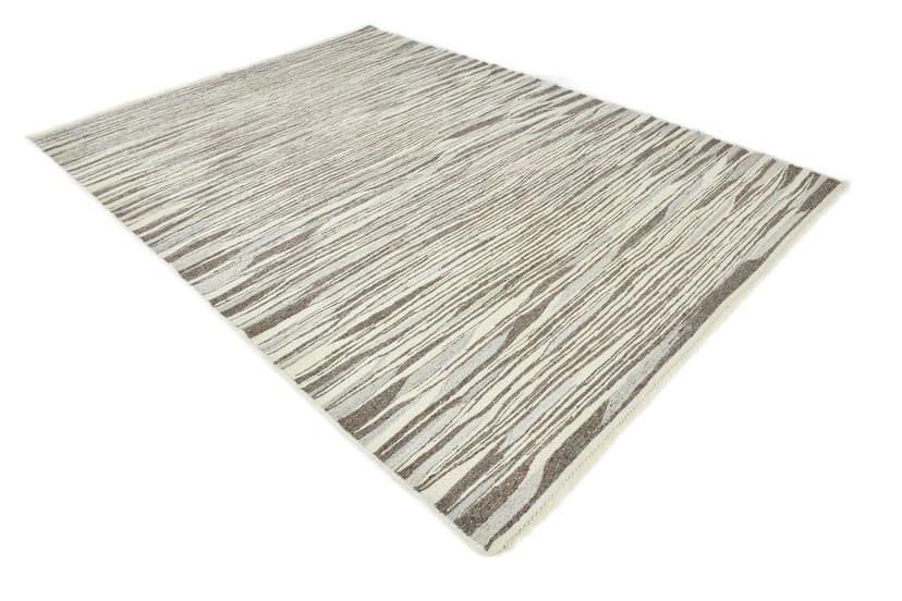 Kilim 238x324 cm, beżowy, wełna, lata 70.