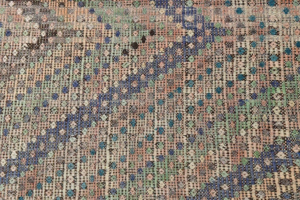 Kilim 225x330 cm, grey, wool, Turkey, 1970s. - 215442