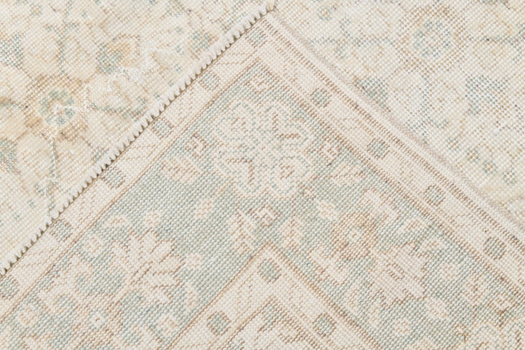 Rug 306x195 cm, beige, wool, Turkey, 1960s. - 215353