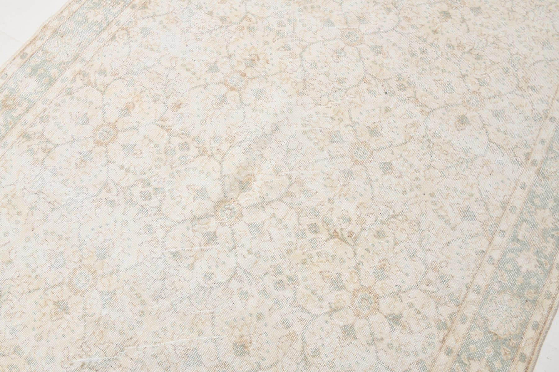 Rug 306x195 cm, beige, wool, Turkey, 1960s. - 215350