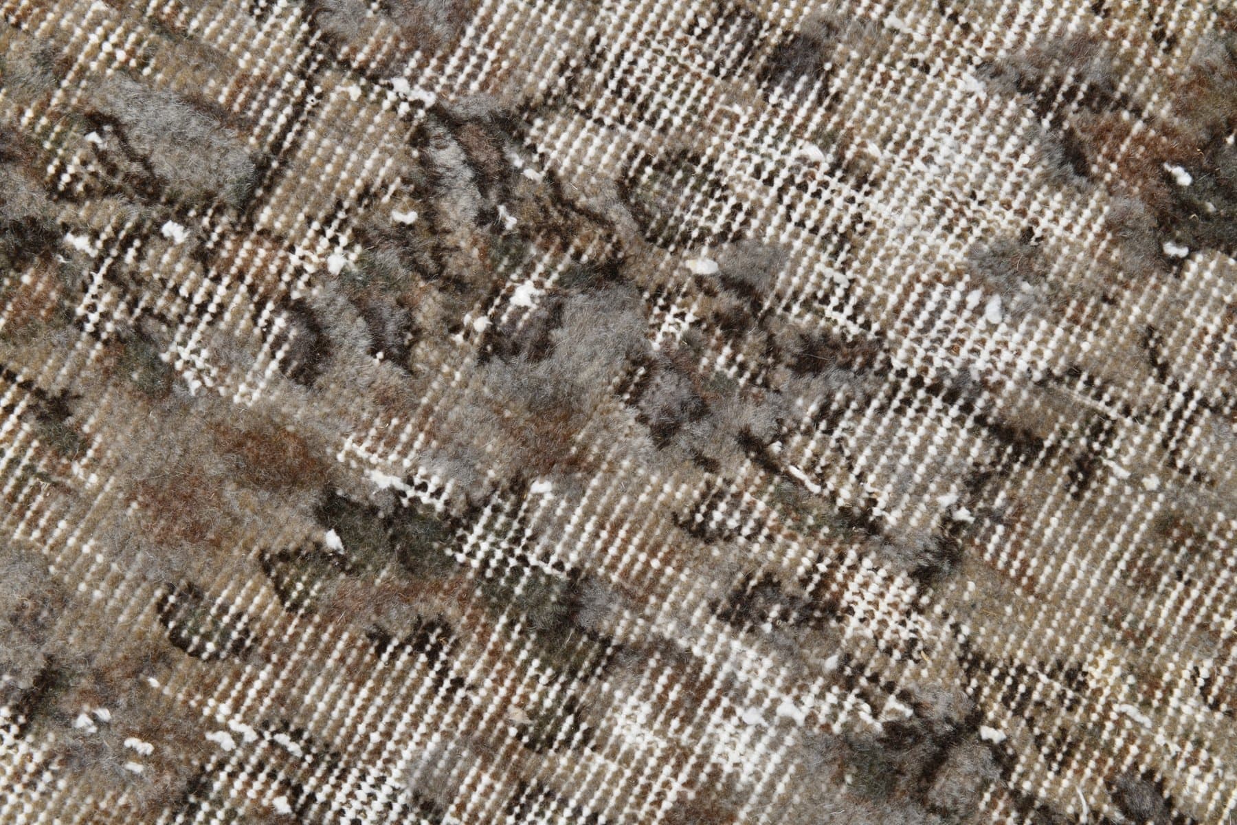 Rug 198x307 cm, grey, wool, Turkey, 1950s - 215338