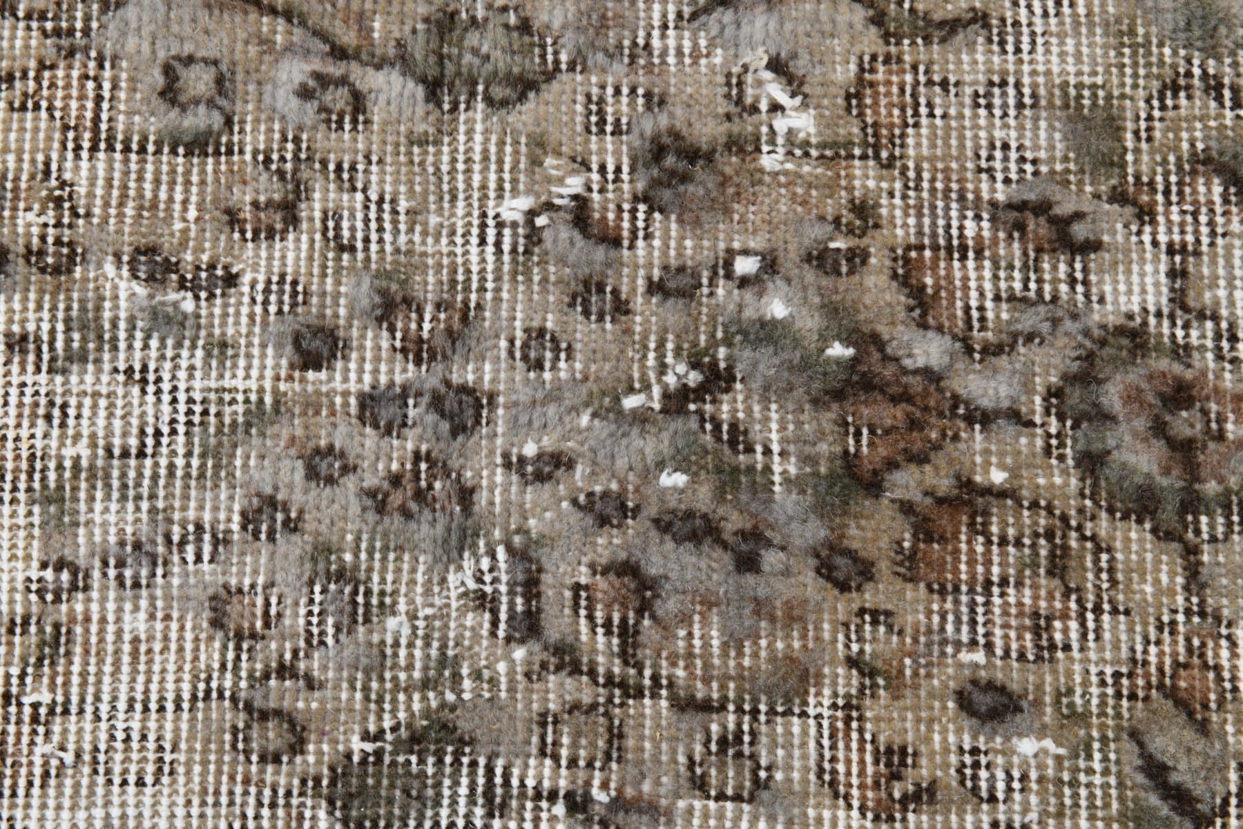 Rug 198x307 cm, grey, wool, Turkey, 1950s - 215337