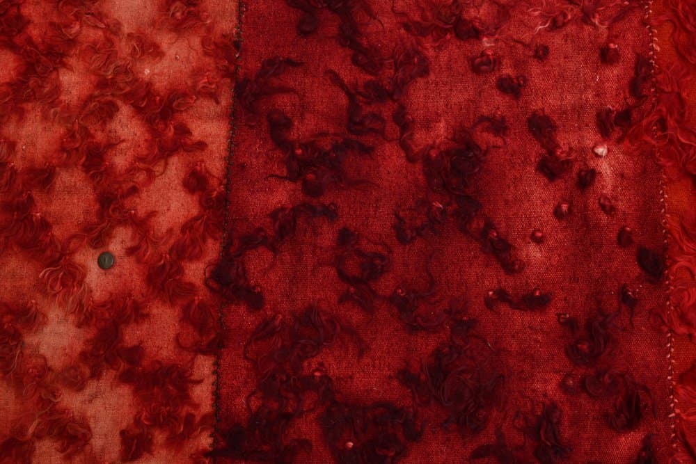 Kilim 230x171 cm, czerwony, wełna, Turcja, lata 60. - 215681